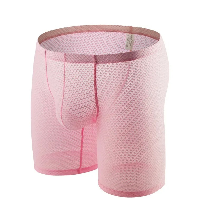 Long Leg Trunk Men - Roupa interior masculina gays ver através