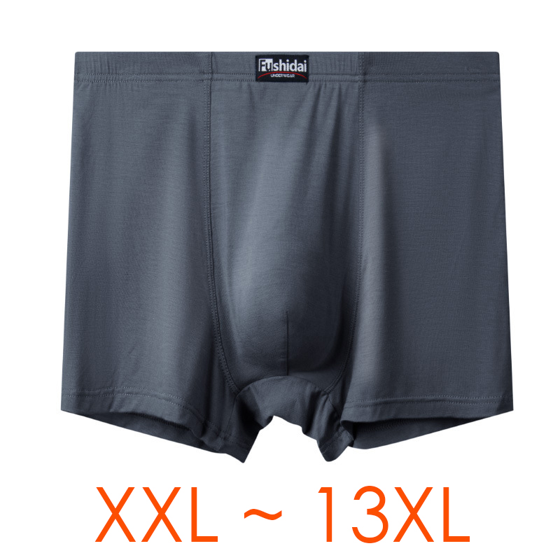 Boxer Shorts Modal - 3 pçs/lote 13XL Oversize Homens Boxers