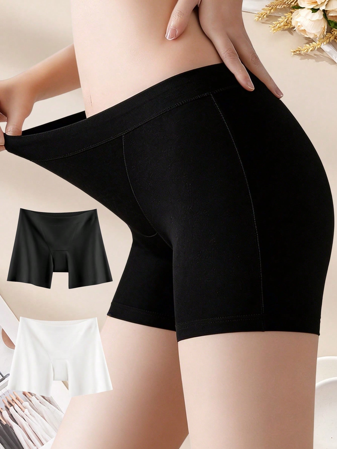 Boxer Brief Pack Cotton - 2 Peças de Shorts de Segurança