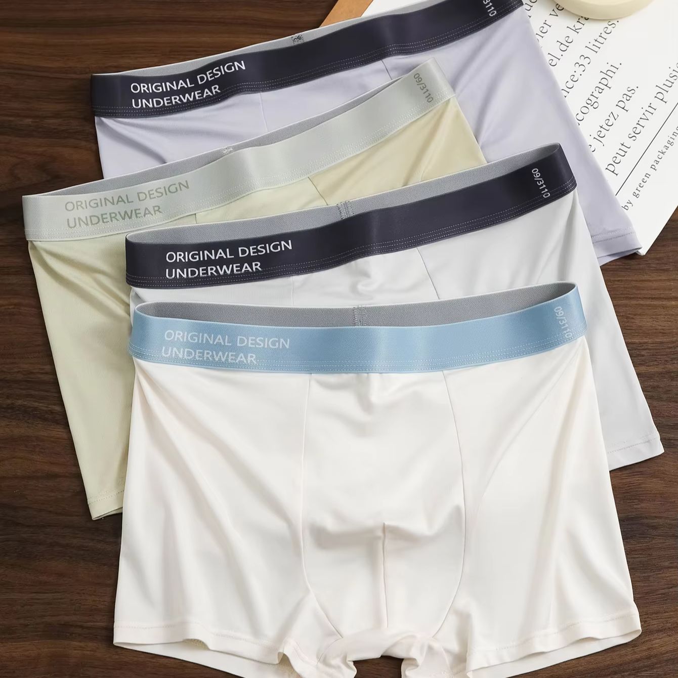 Multi Pack Underwear - Pacote com 4 cuecas masculinas de