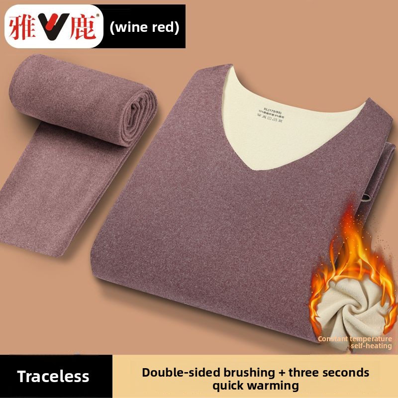 Thermal Long John - Conjunto de roupa interior térmica sem