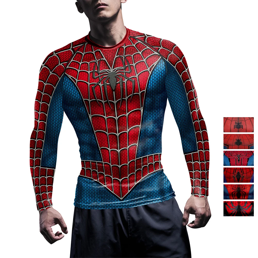 T Shirt Tight Fit - Camiseta Masculina Estampada Aranha, Camisetas de