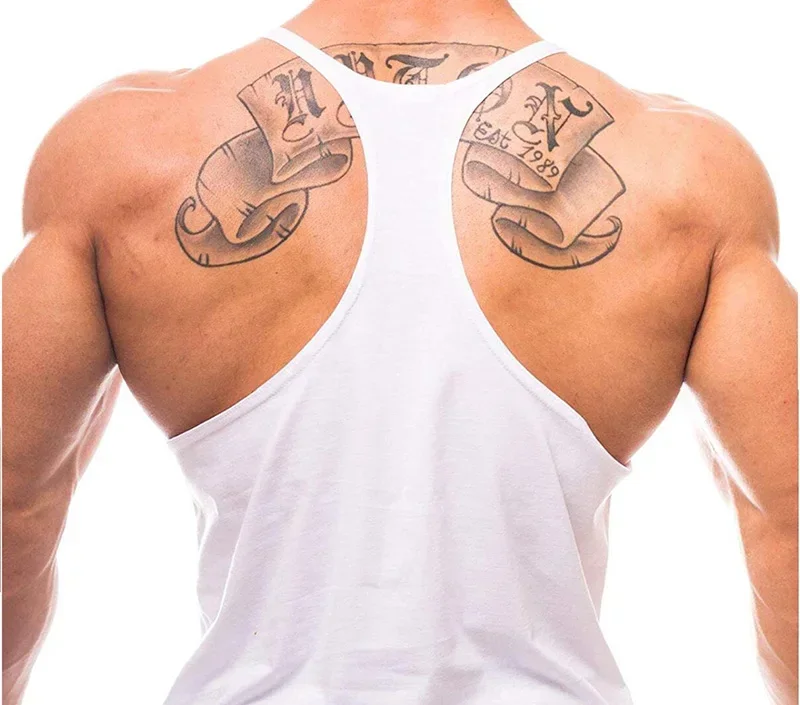 Coletes de corrida dos homens  - Suspender Tank Top avaliação e preço