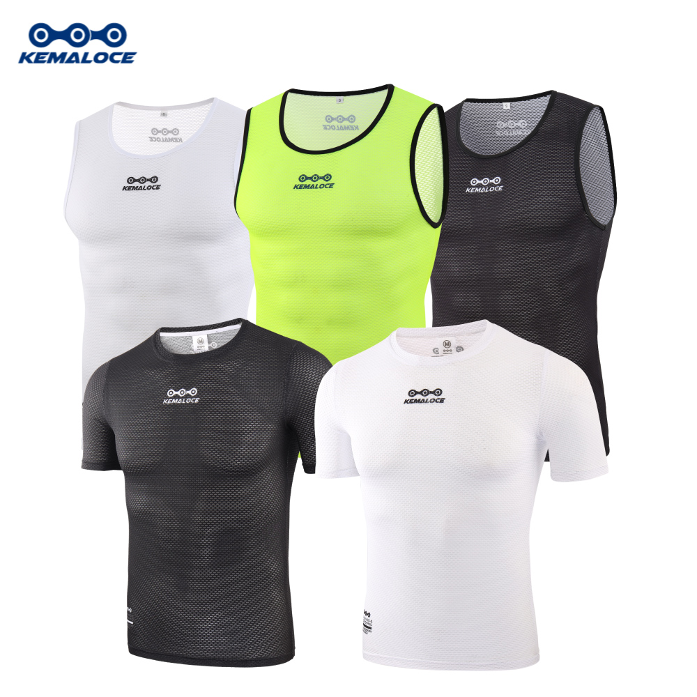 KEMALOCE-Colete de Ciclismo Qu - Sleeveless Undershirt avaliação e preço