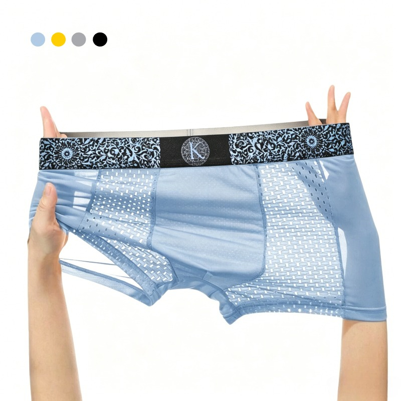 Cuecas Boxer Masculinas de Sed - Mesh Sport Boxer avaliação e preço