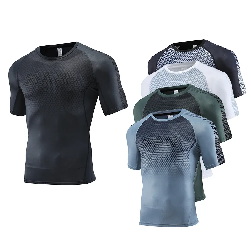 Esporte dos homens topo para f - T Shirt Tight Fit avaliação e preço