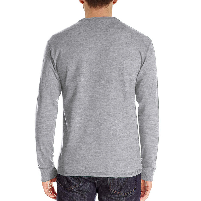 Camiseta Masculina de Manga Lo - Undershirt Crew Neck avaliação e preço