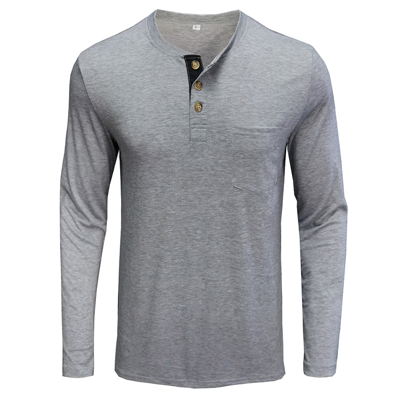 Camiseta Masculina de Manga Lo - Undershirt Crew Neck avaliação e preço