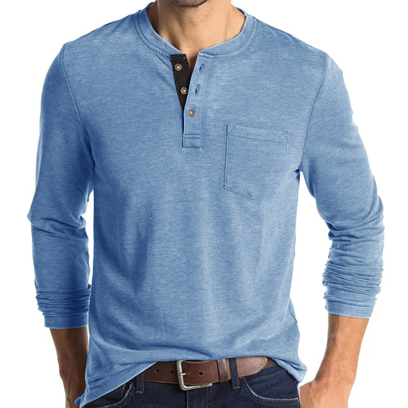 Camiseta Masculina de Manga Lo - Undershirt Crew Neck avaliação e preço