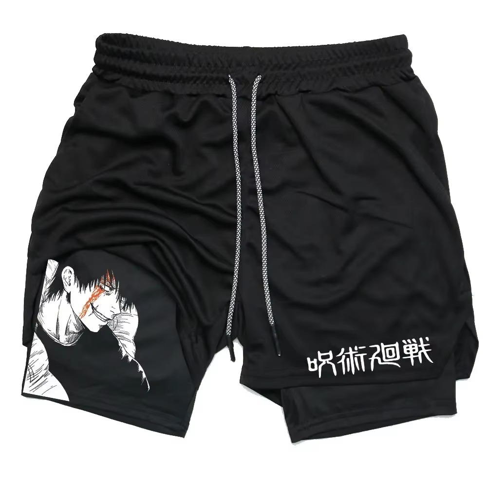 Shorts de Academia Anime Jujut - Compression Shorts Athletes avaliação e preço