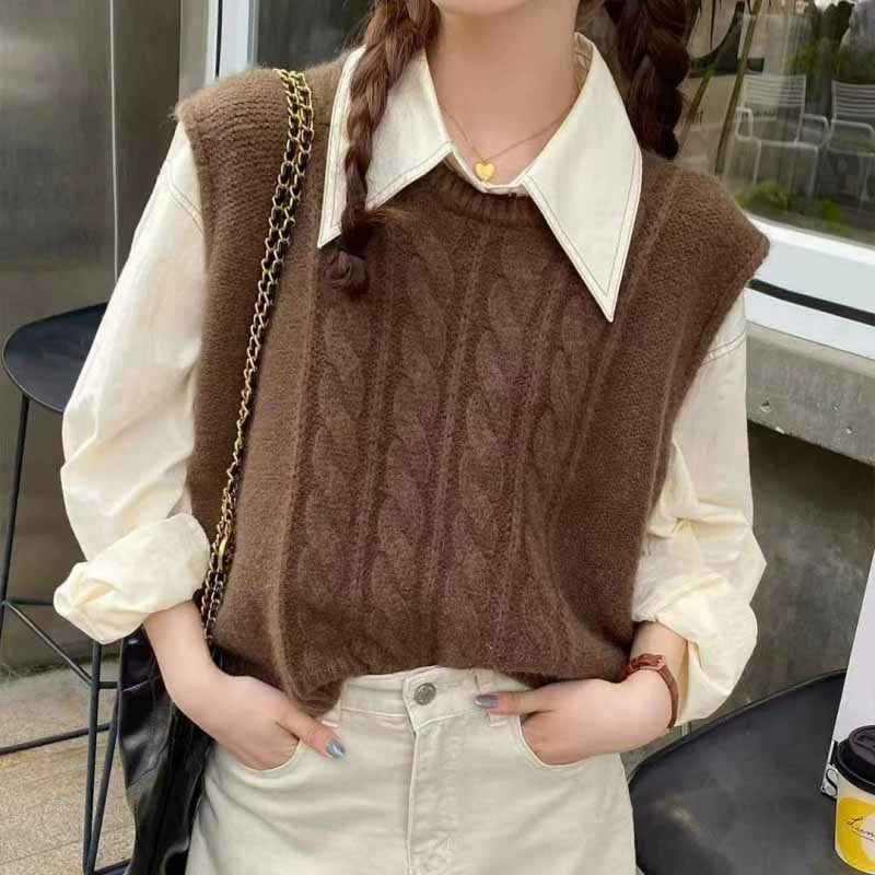 2025 novo o-pescoço colete de  - Sleeveless Undershirt avaliação e preço