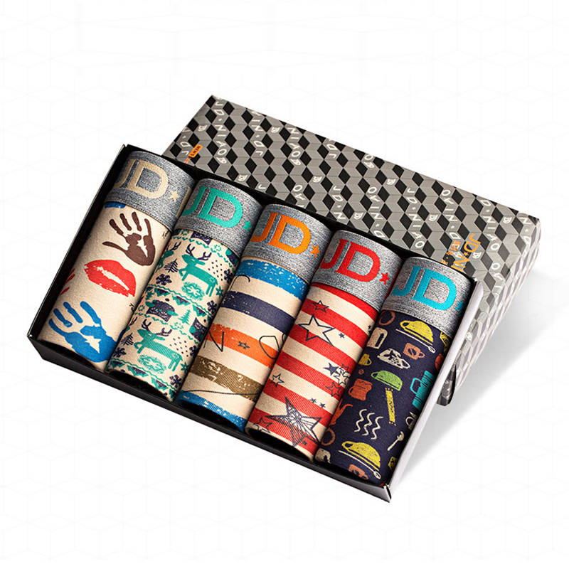 5 pçs/lote roupa interior masc - Boxer Shorts Modal avaliação e preço