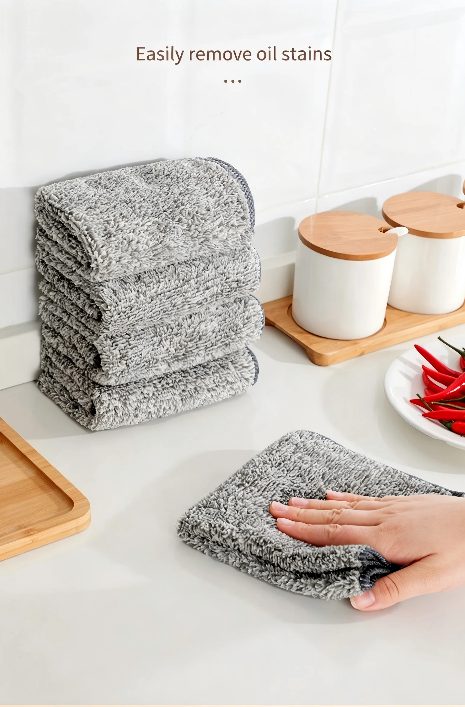 1/5 Peça Pano de Limpeza de Co - Bamboo Fiber Trunk avaliação e preço