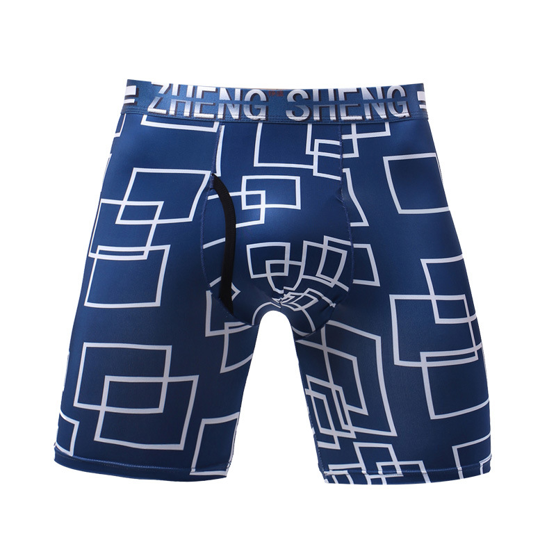 Roupa interior dos homens boxe - Long Leg Trunk Men avaliação e preço
