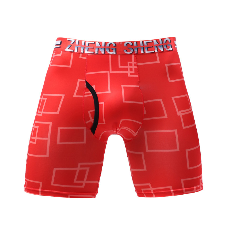 Roupa interior dos homens boxe - Long Leg Trunk Men avaliação e preço
