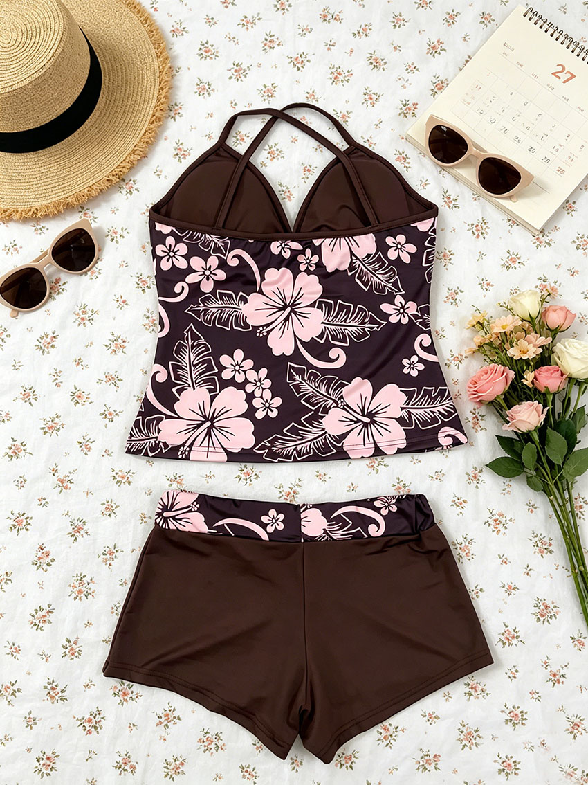 Conjunto Feminino Y2K Tropical - Suspender Tank Top avaliação e preço